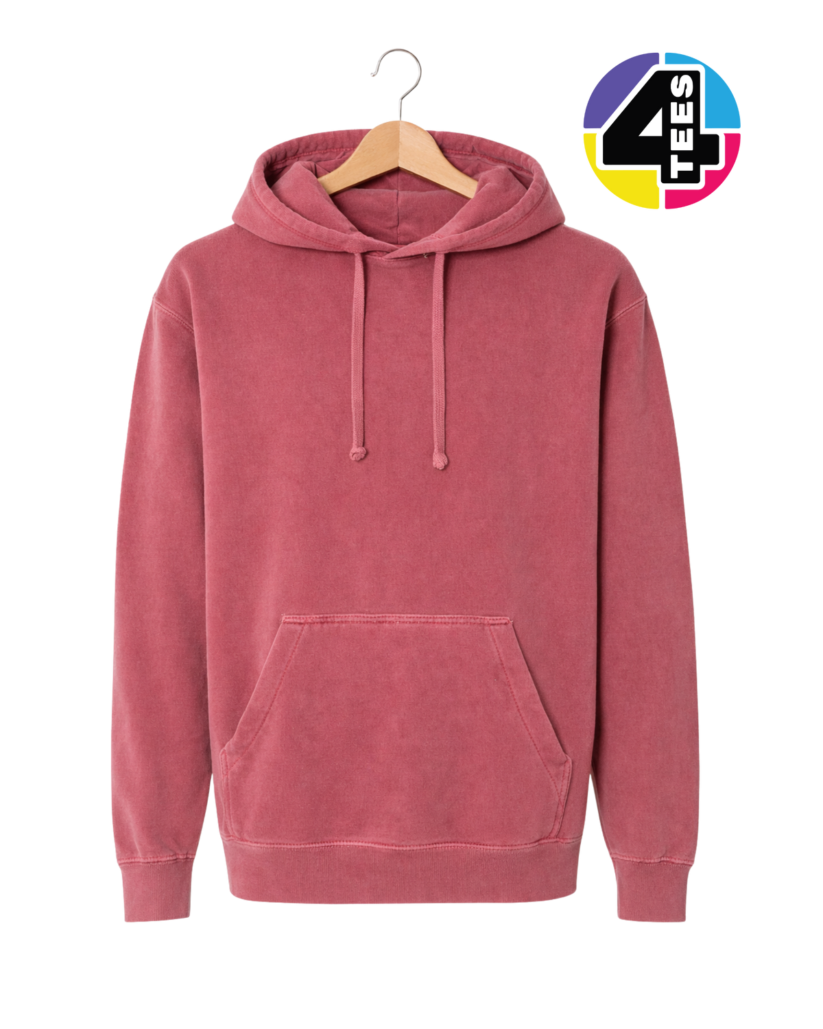 Comfort Colors Unisex Garment-Dyed Hooded Sweatshirt
