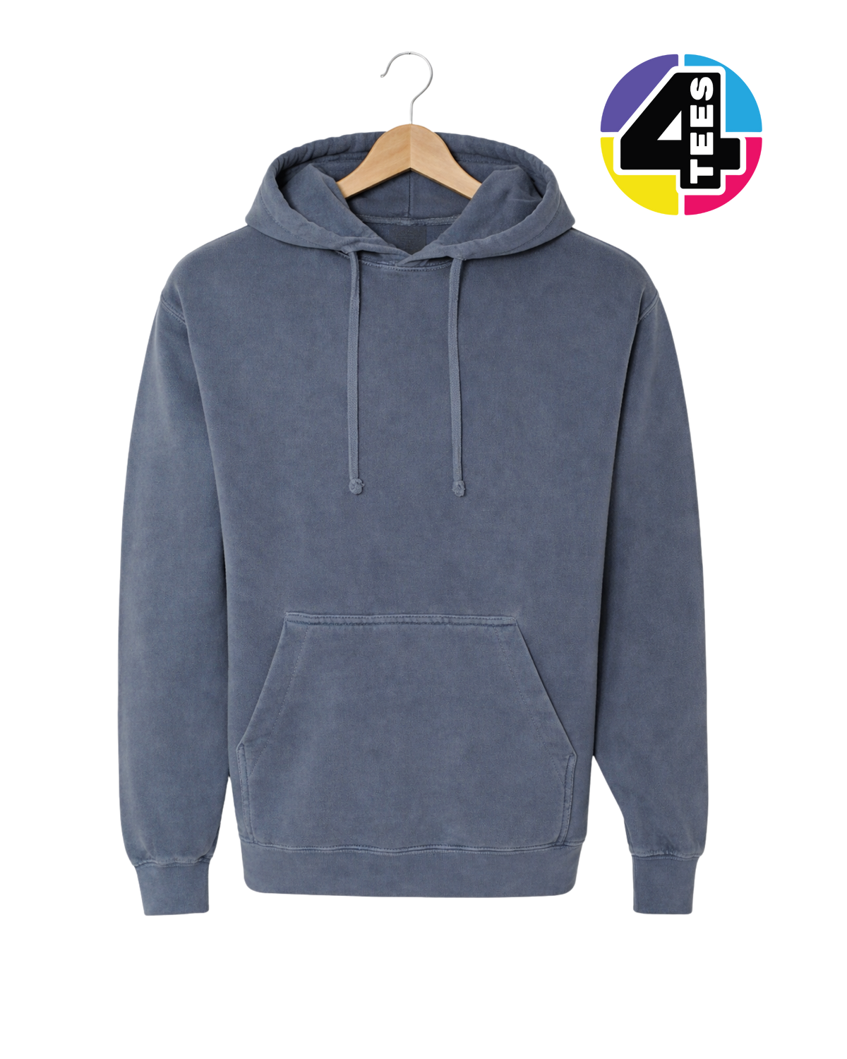 Comfort Colors Unisex Garment-Dyed Hooded Sweatshirt