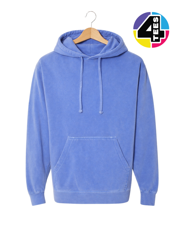 Comfort Colors Unisex Garment-Dyed Hooded Sweatshirt