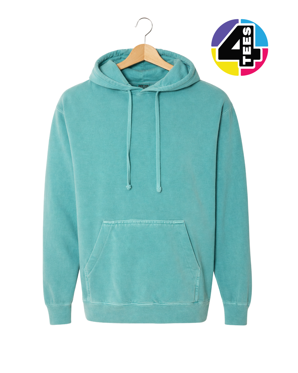 Comfort Colors Unisex Garment-Dyed Hooded Sweatshirt