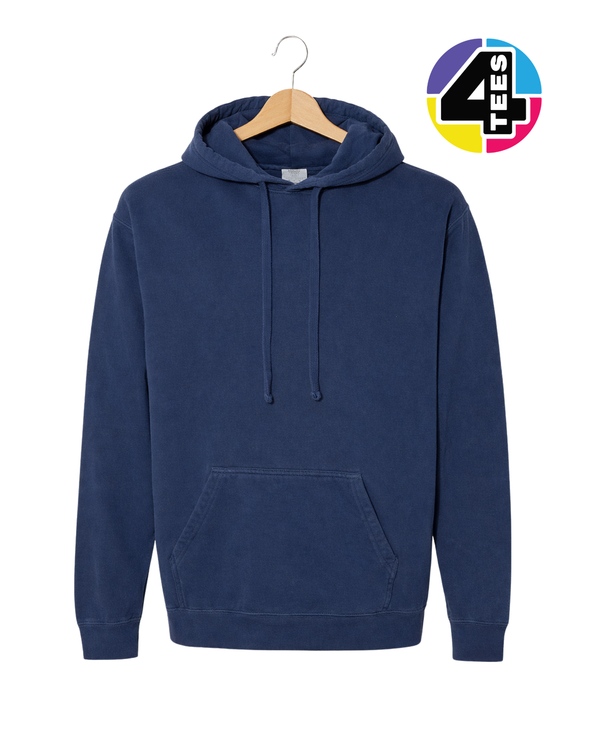 Comfort Colors Unisex Garment-Dyed Hooded Sweatshirt