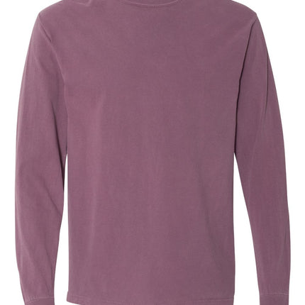 Garment-Dyed Heavyweight Long Sleeve T-Shirt - 6014