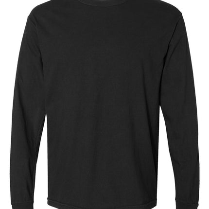 Garment-Dyed Heavyweight Long Sleeve T-Shirt - 6014