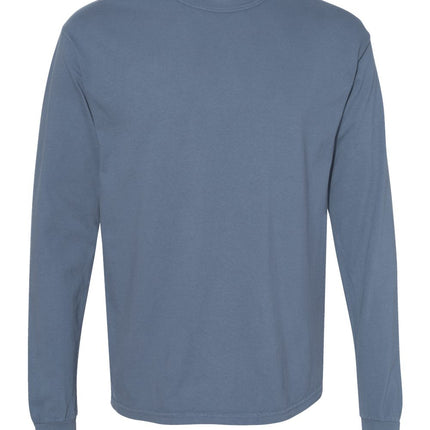 Garment-Dyed Heavyweight Long Sleeve T-Shirt - 6014