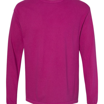 Garment-Dyed Heavyweight Long Sleeve T-Shirt - 6014