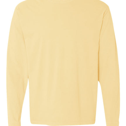 Garment-Dyed Heavyweight Long Sleeve T-Shirt - 6014