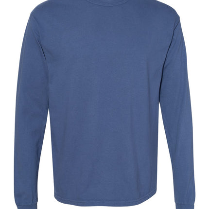 Garment-Dyed Heavyweight Long Sleeve T-Shirt - 6014