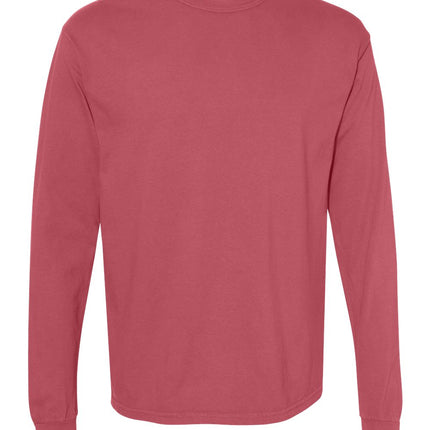 Garment-Dyed Heavyweight Long Sleeve T-Shirt - 6014