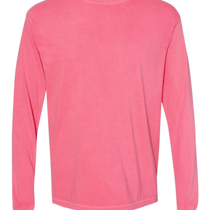 Garment-Dyed Heavyweight Long Sleeve T-Shirt - 6014