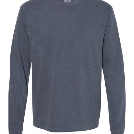 Garment-Dyed Heavyweight Long Sleeve T-Shirt - 6014