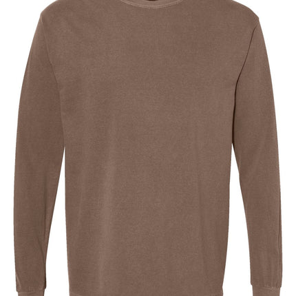 Garment-Dyed Heavyweight Long Sleeve T-Shirt - 6014
