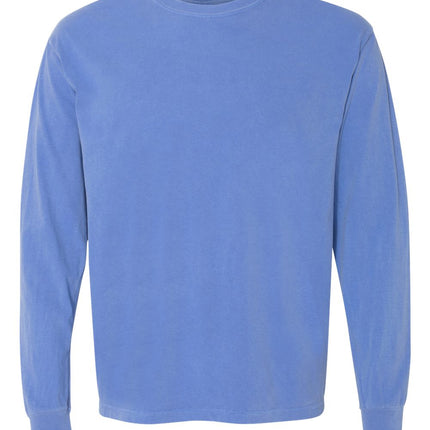Garment-Dyed Heavyweight Long Sleeve T-Shirt - 6014