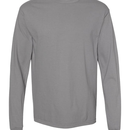 Garment-Dyed Heavyweight Long Sleeve T-Shirt - 6014