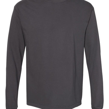 Garment-Dyed Heavyweight Long Sleeve T-Shirt - 6014