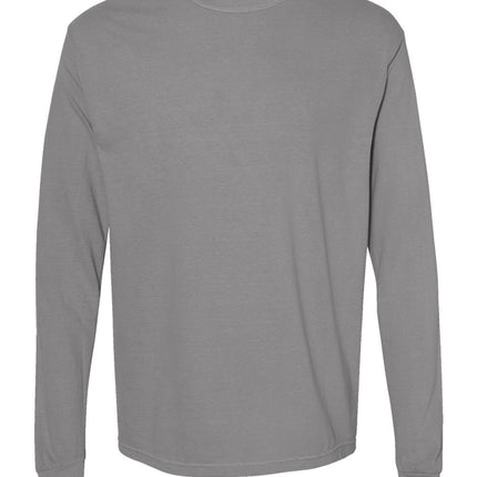 Garment-Dyed Heavyweight Long Sleeve T-Shirt - 6014