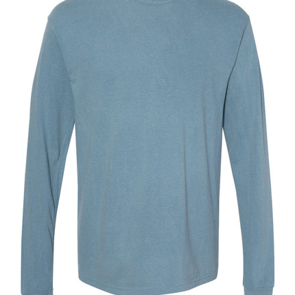 Garment-Dyed Heavyweight Long Sleeve T-Shirt - 6014