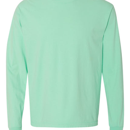 Garment-Dyed Heavyweight Long Sleeve T-Shirt - 6014