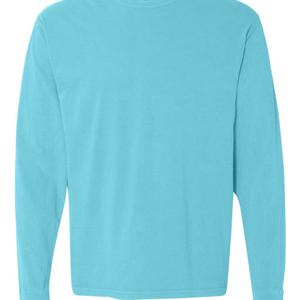 Garment-Dyed Heavyweight Long Sleeve T-Shirt - 6014