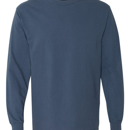 Garment-Dyed Heavyweight Long Sleeve T-Shirt - 6014