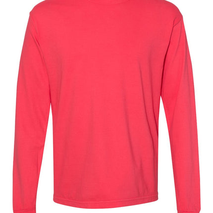 Garment-Dyed Heavyweight Long Sleeve T-Shirt - 6014