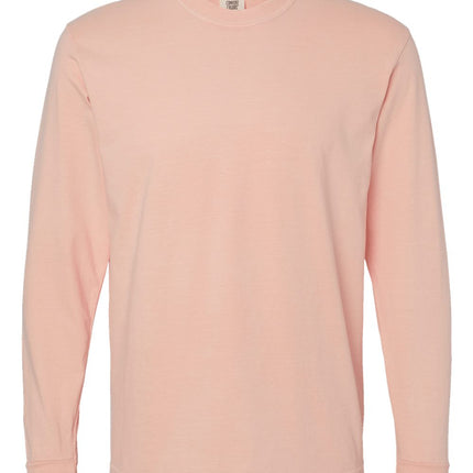 Garment-Dyed Heavyweight Long Sleeve T-Shirt - 6014