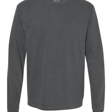 Garment-Dyed Heavyweight Long Sleeve T-Shirt - 6014