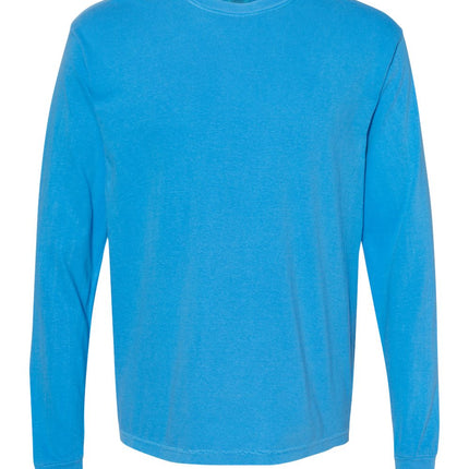 Garment-Dyed Heavyweight Long Sleeve T-Shirt - 6014