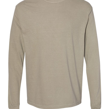 Garment-Dyed Heavyweight Long Sleeve T-Shirt - 6014
