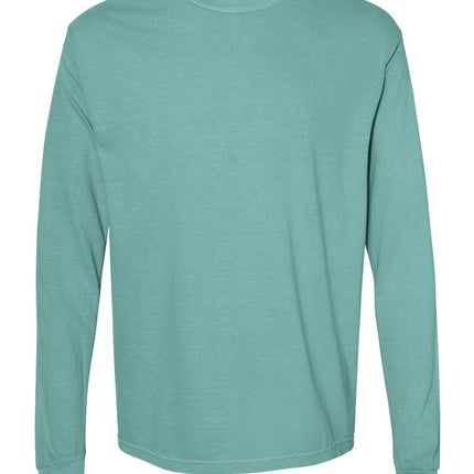 Garment-Dyed Heavyweight Long Sleeve T-Shirt - 6014