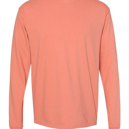 Garment-Dyed Heavyweight Long Sleeve T-Shirt - 6014