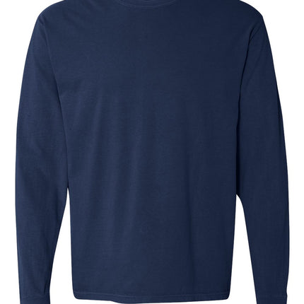 Garment-Dyed Heavyweight Long Sleeve T-Shirt - 6014
