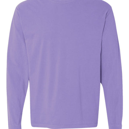 Garment-Dyed Heavyweight Long Sleeve T-Shirt - 6014