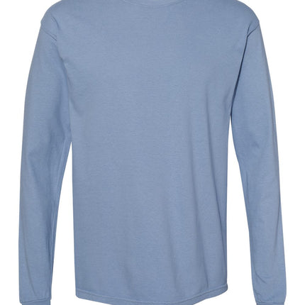 Garment-Dyed Heavyweight Long Sleeve T-Shirt - 6014