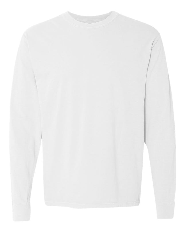 Garment-Dyed Heavyweight Long Sleeve T-Shirt - 6014