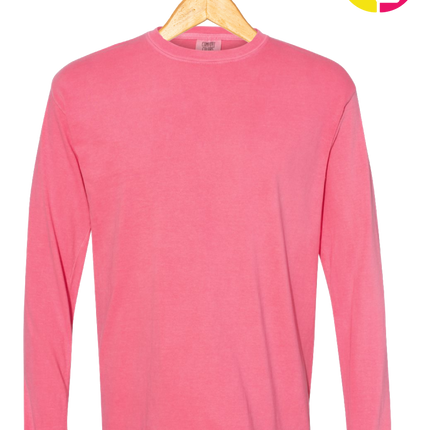 Comfort Colors Garment-Dyed Heavyweight Long Sleeve T-Shirt