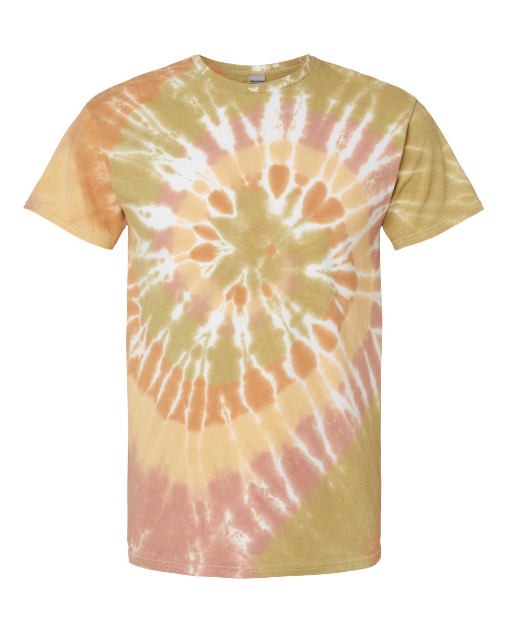 Dyenomite - Multi-Color Spiral Tie-Dyed T-Shirt - 200MS