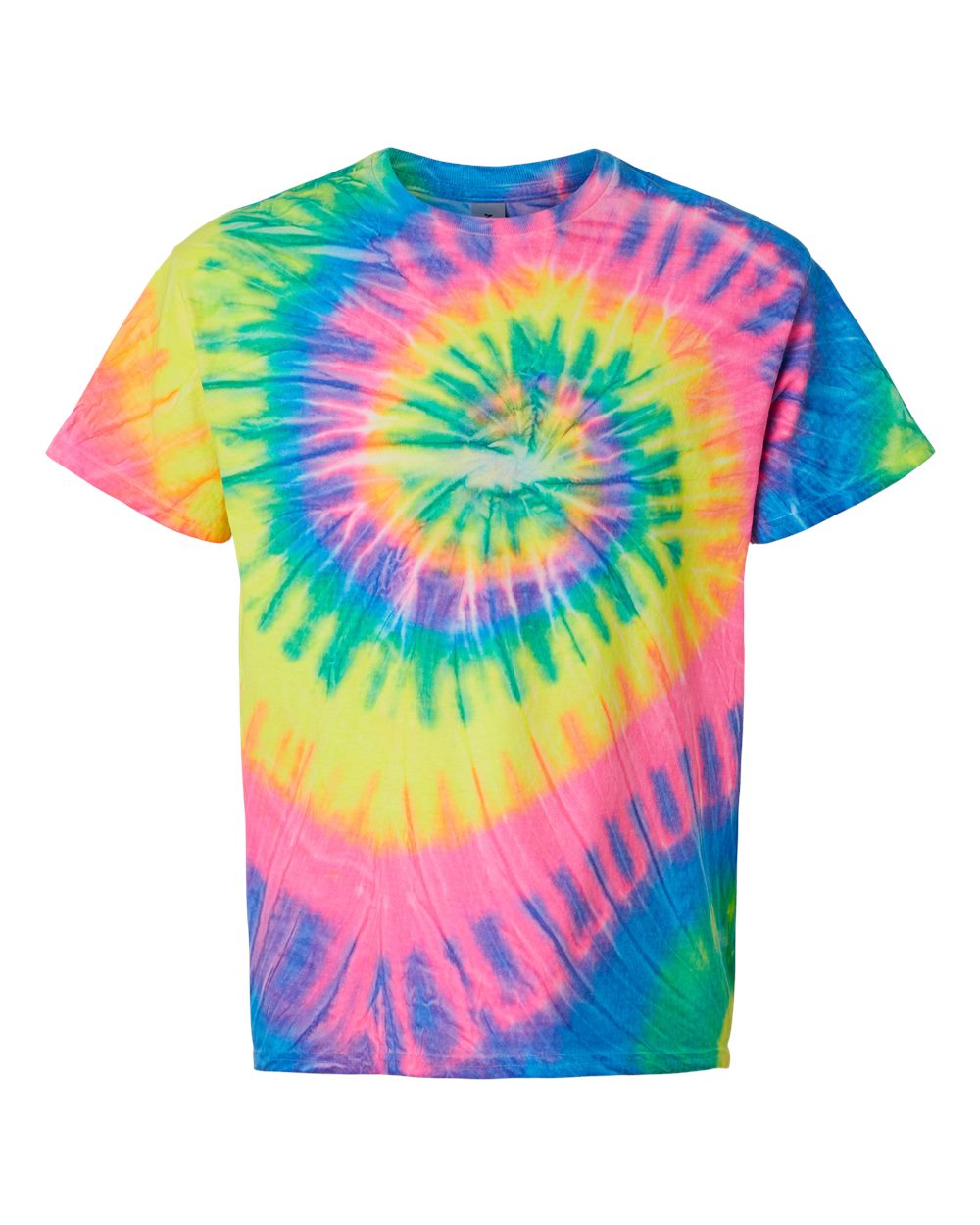 Dyenomite - Multi-Color Spiral Tie-Dyed T-Shirt - 200MS