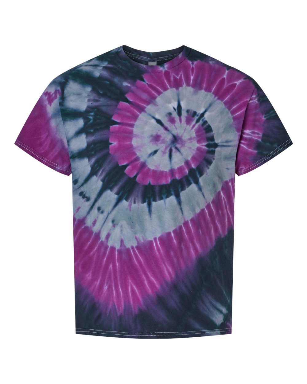 Dyenomite - Multi-Color Spiral Tie-Dyed T-Shirt - 200MS