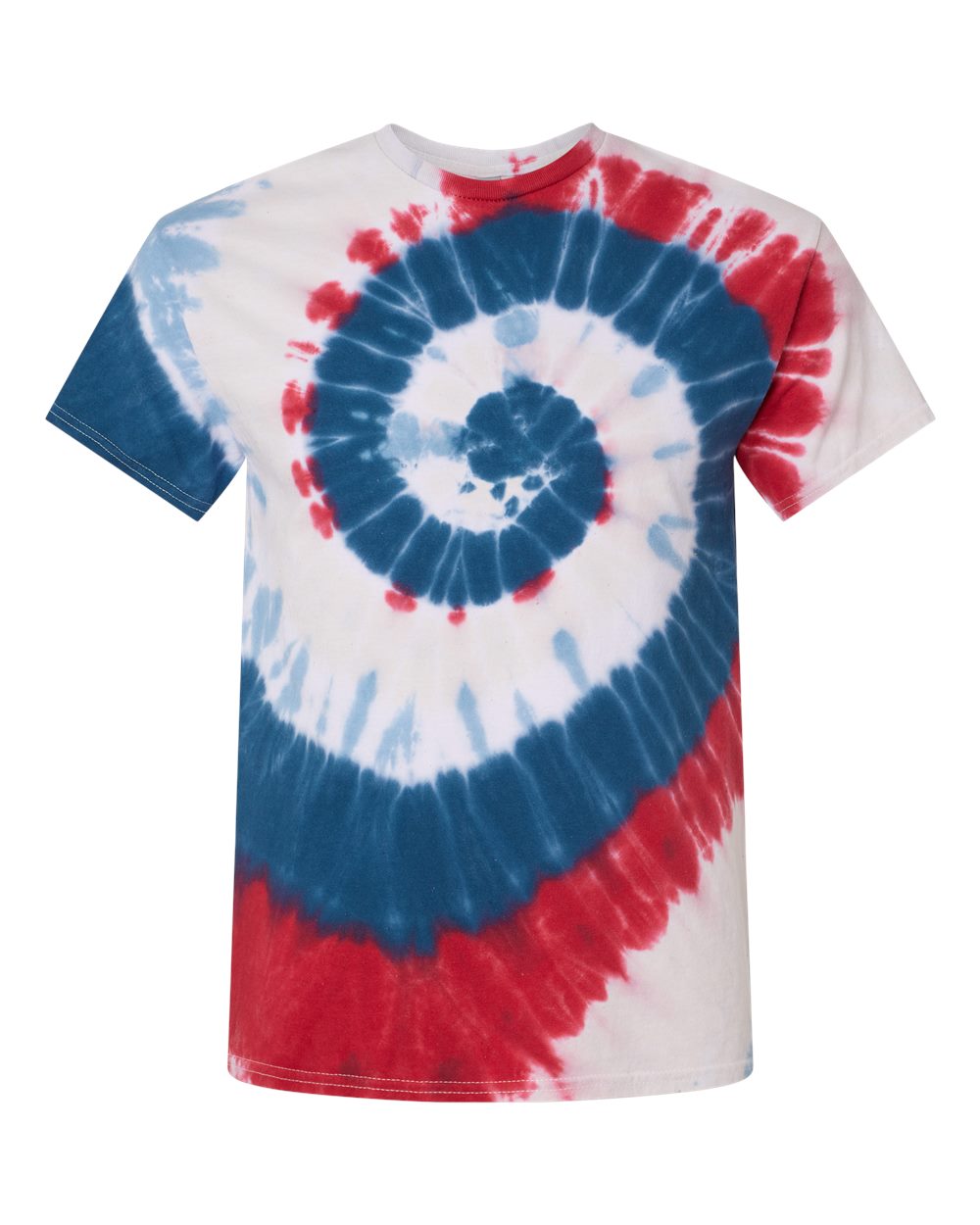 Dyenomite - Multi-Color Spiral Tie-Dyed T-Shirt - 200MS