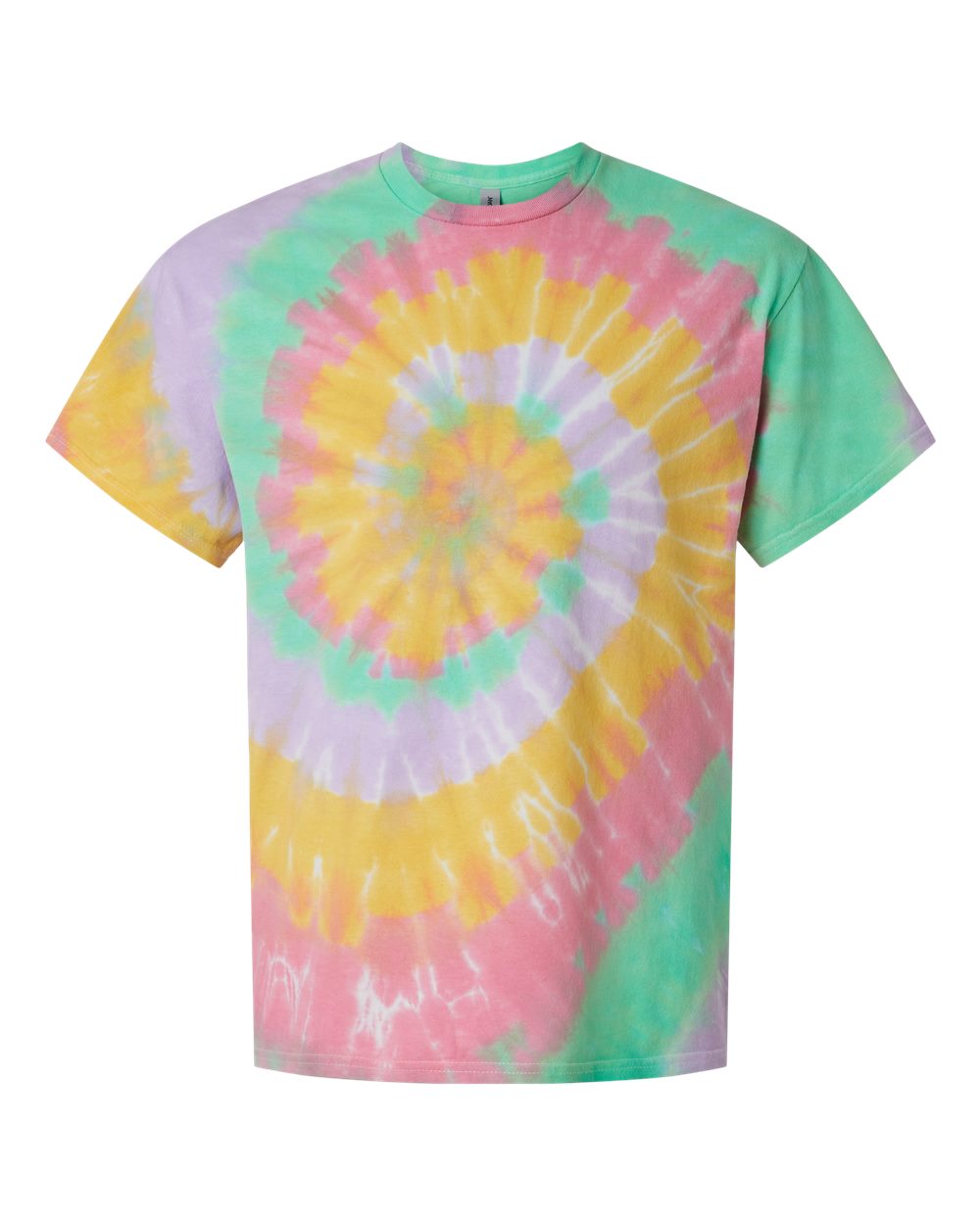 Dyenomite - Multi-Color Spiral Tie-Dyed T-Shirt - 200MS