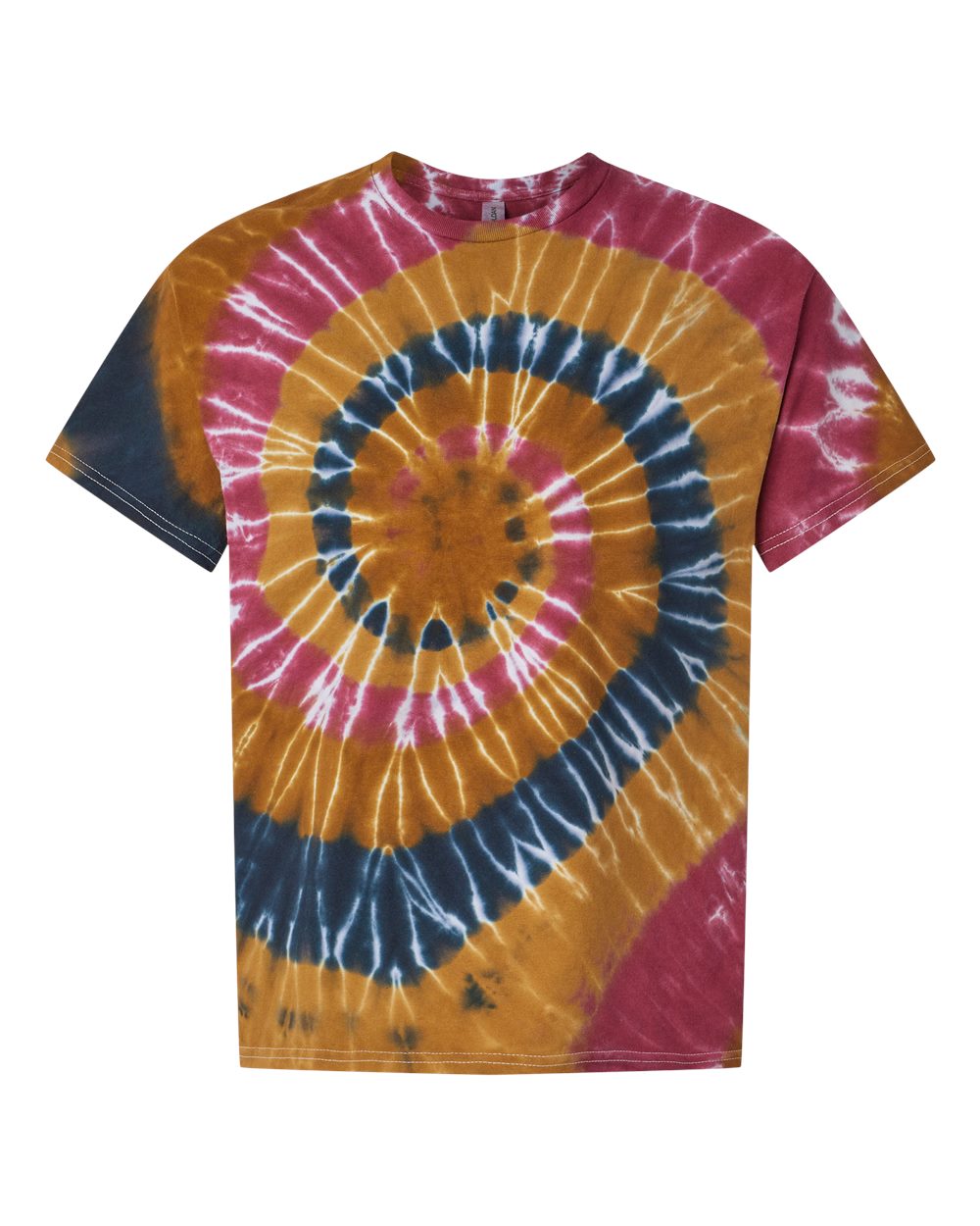 Dyenomite - Multi-Color Spiral Tie-Dyed T-Shirt - 200MS