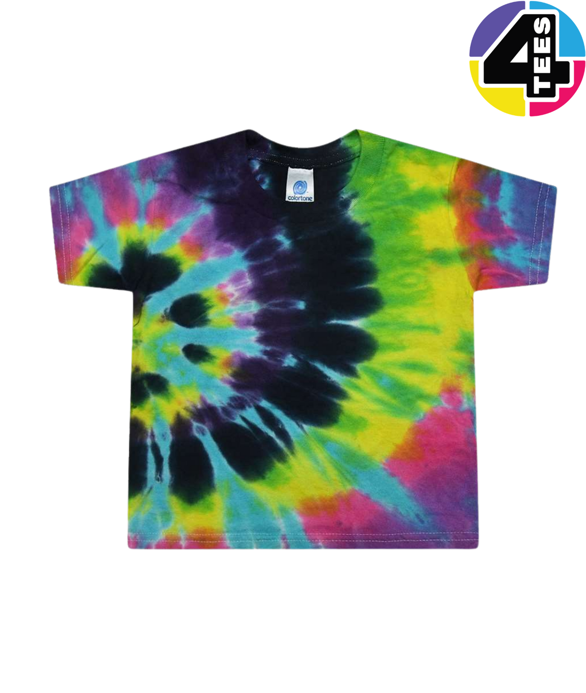 Colortone Toddler Tie-Dyed T-Shirt