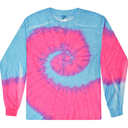 Unisex Tie-Dyed Long Sleeve T-Shirt - 2000