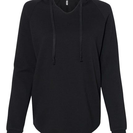 Independent Trading Co. - Women’s Lightweight California Wave Wash Hooded Sweatshirt - PRM2500