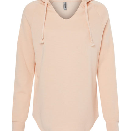 Independent Trading Co. - Women’s Lightweight California Wave Wash Hooded Sweatshirt - PRM2500