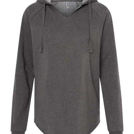 Independent Trading Co. - Women’s Lightweight California Wave Wash Hooded Sweatshirt - PRM2500