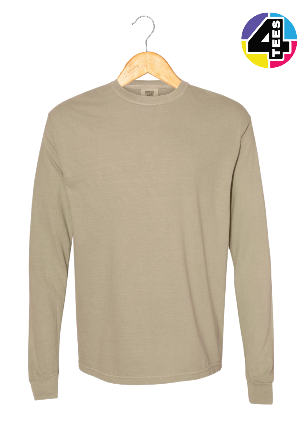 Comfort Colors Garment-Dyed Heavyweight Long Sleeve T-Shirt