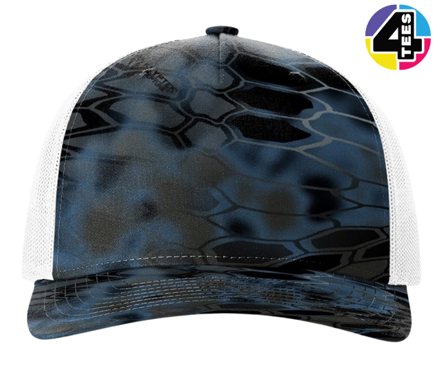 Richardson Printed Five-Panel Trucker Cap