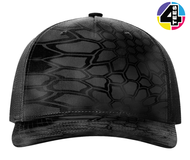 Richardson Printed Five-Panel Trucker Cap
