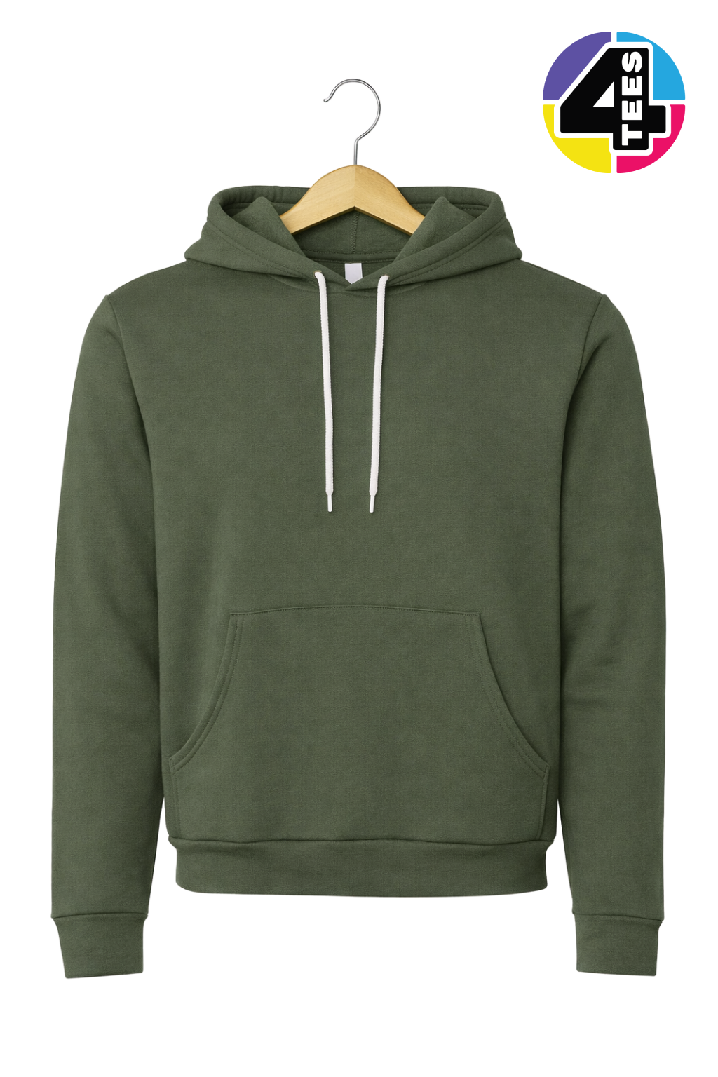 BELLA + CANVAS Sponge Fleece Hoodie